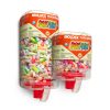 two dispensers full of disposable foam hearing-protection earplugs