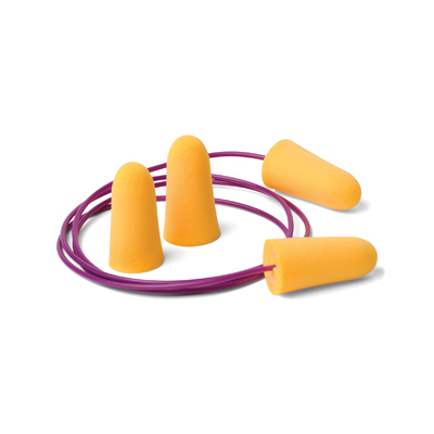 orange soft foam disposable earplugs
